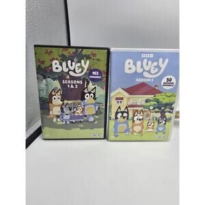 Bluey Seasons 1-3 DVD Series TV Show 1 2 3 Collection Lot